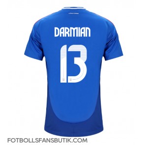 Italien Matteo Darmian #13 Replika Hemmatröja EM 2024 Kortärmad